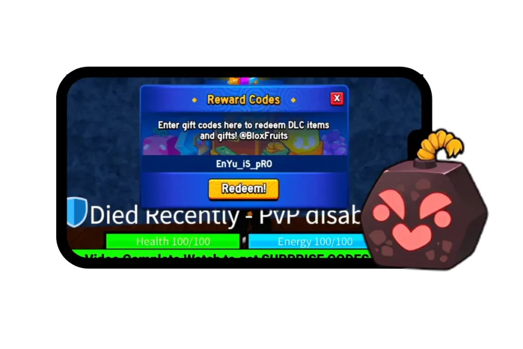 Códigos Blox Fruits (Abril de 2025) - 2x exp, Reset stats e Recompensas 12 Códigos de aumento de nível